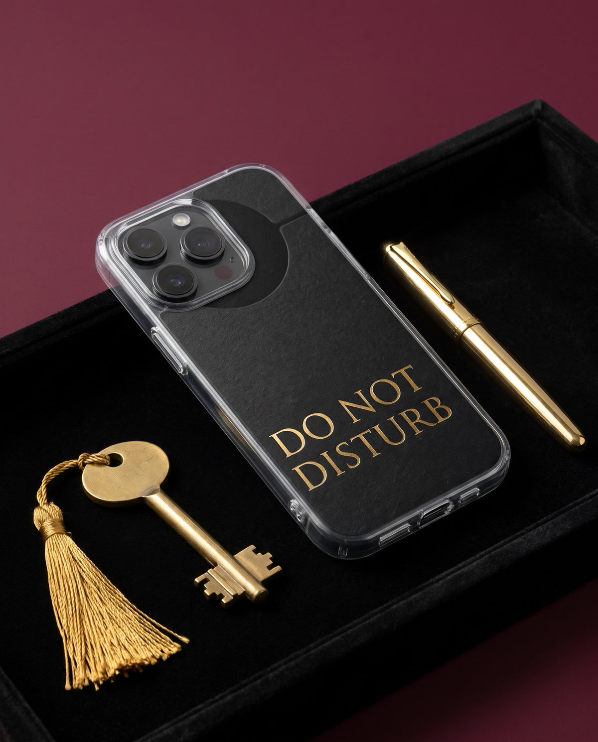 crafic-studio Do Not Disturb iPhone Case