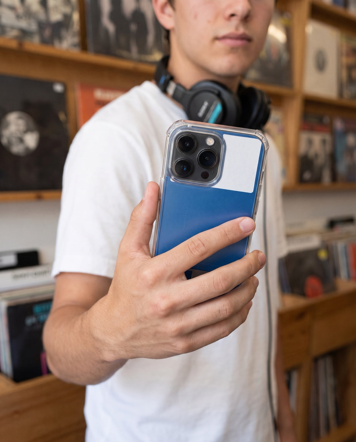 crafic-hand Floppy Disk iPhone Case