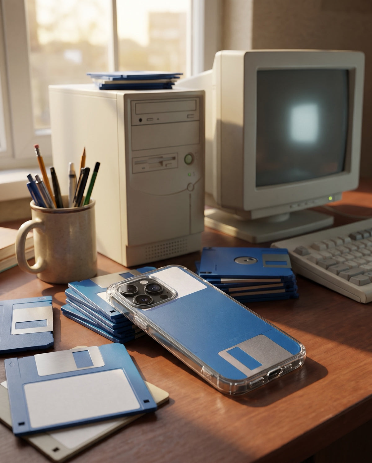 crafic-life Floppy Disk iPhone Case