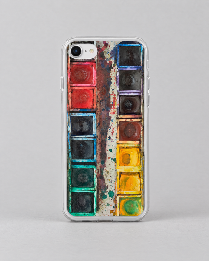 Oil Paint Set iPhone Case