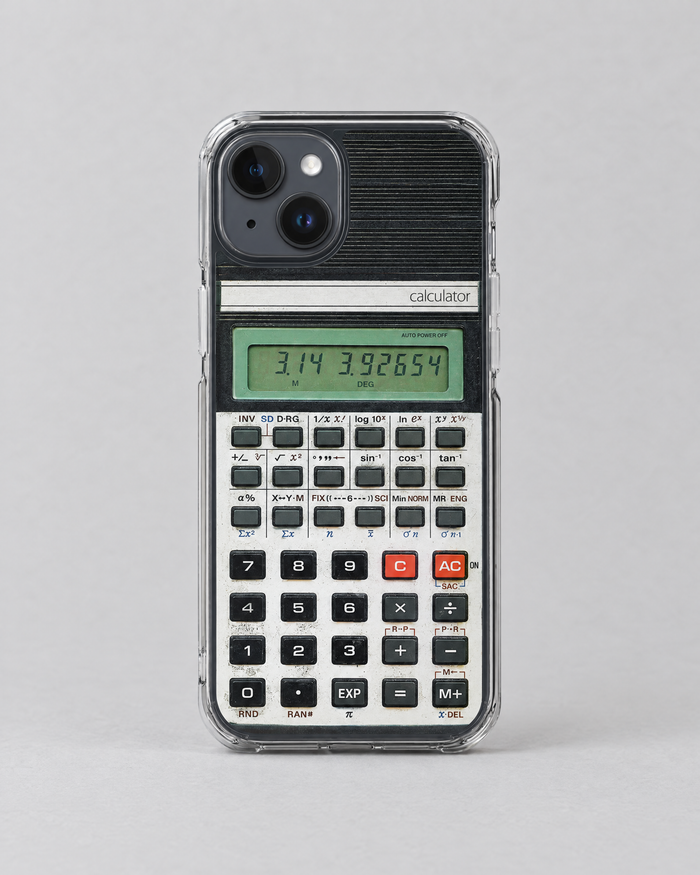 Retro Calculator iPhone Case