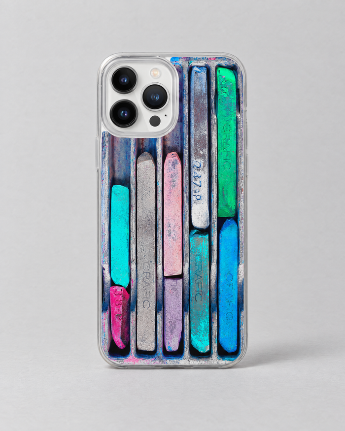 Pastel Chalk iPhone Case