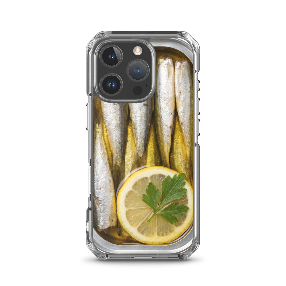 Sardine Tin MagSafe iPhone Case — MagSafe Clear — iphone 16 pro
