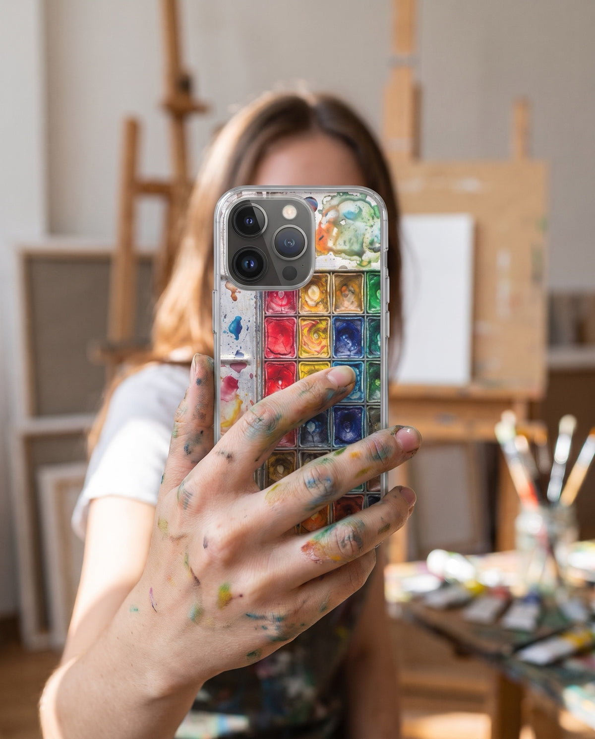 crafic-hand Paint Box iPhone Case