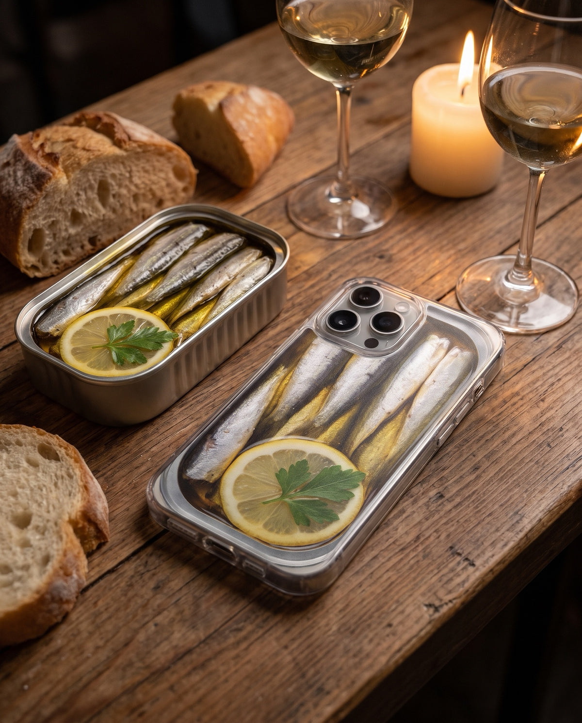 crafic-life Sardine Tin iPhone Case