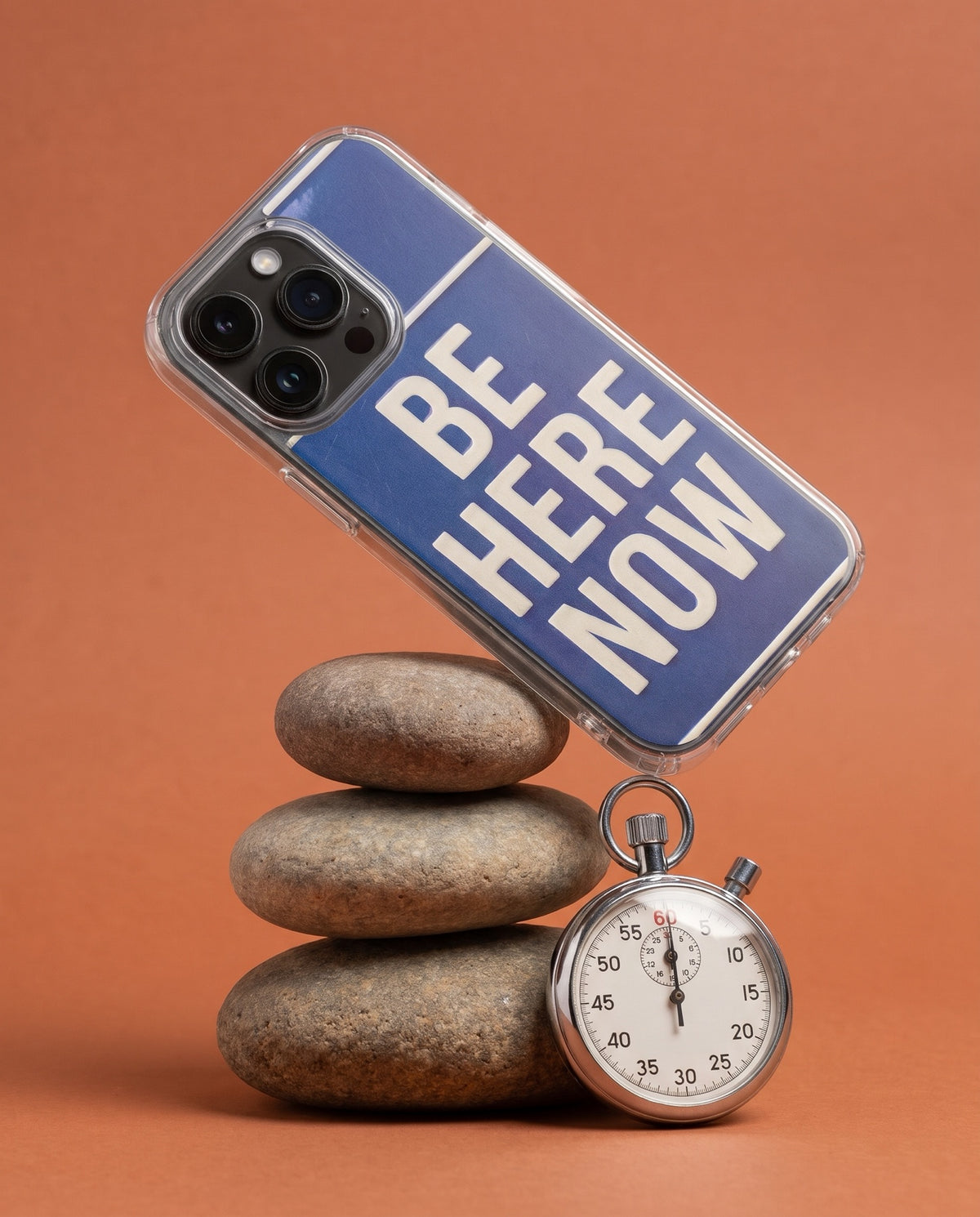 crafic-studio Be Here Now iPhone Case