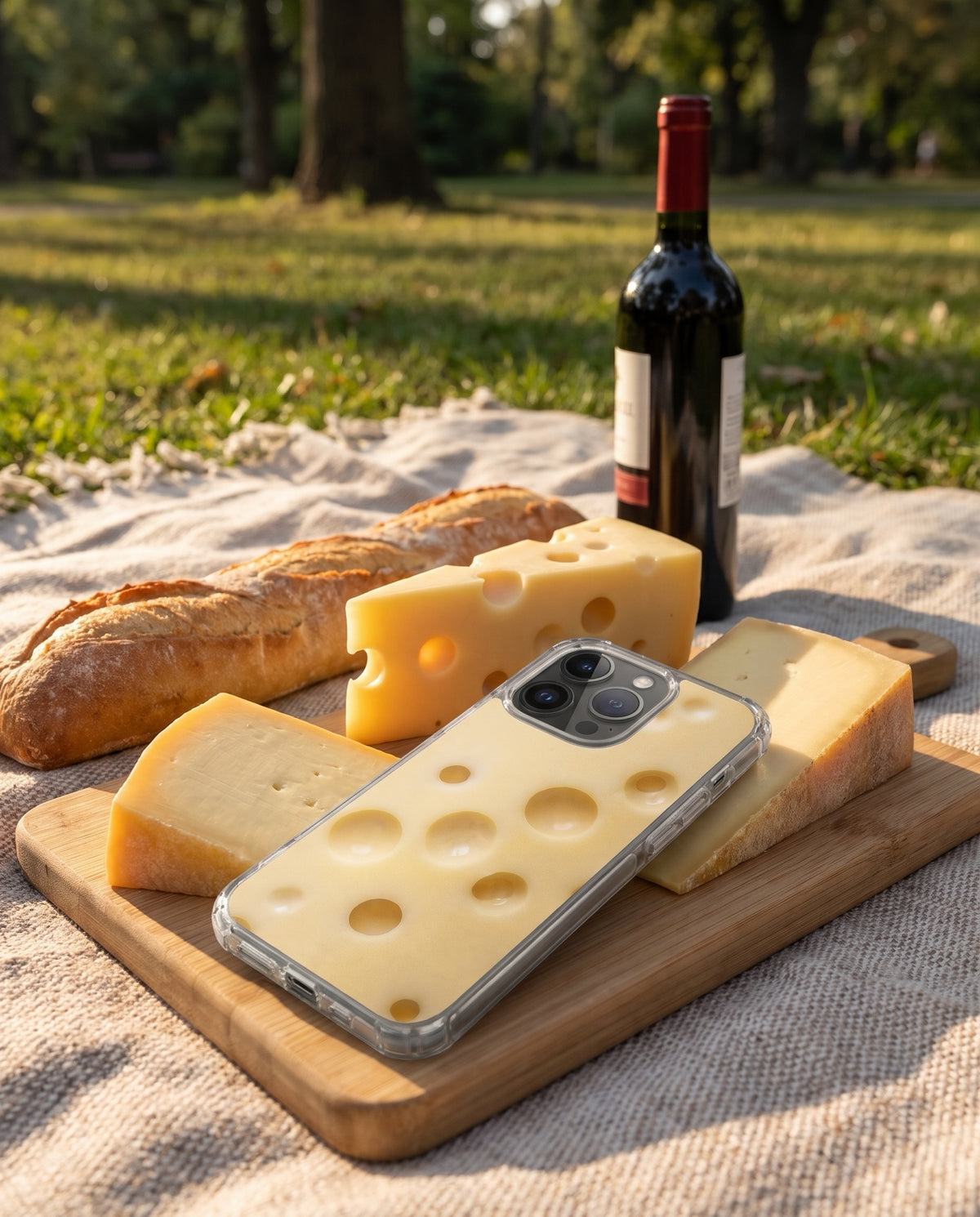 crafic-life Swiss Cheese iPhone Case