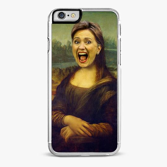 HILLARY MONA LISA IPHONE 7 PLUS CASE-IPHONE 7 PLUS CASE-CRAFIC