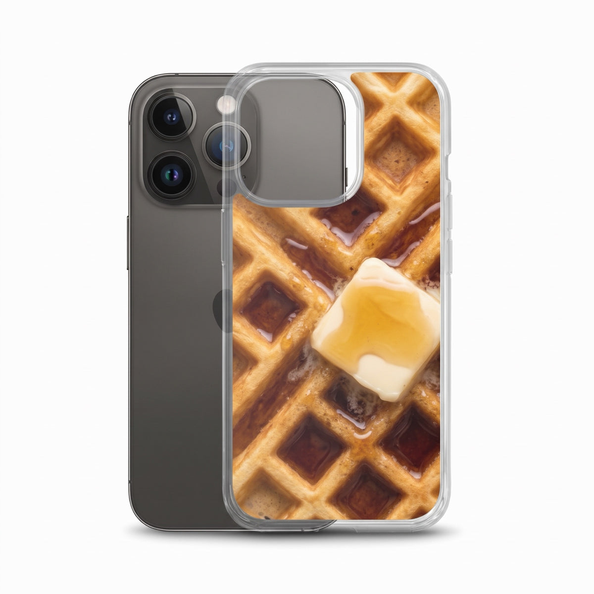 crafic-mock Butter Waffle iPhone Case
