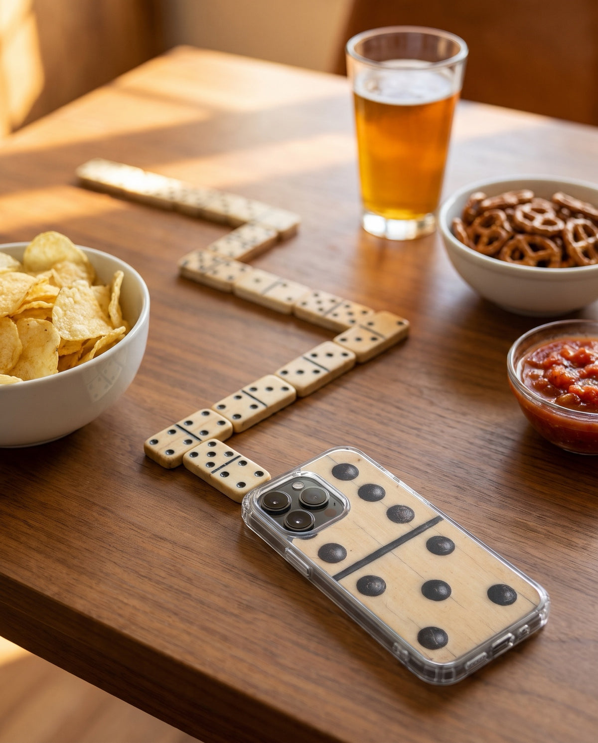 crafic-life Domino iPhone Case