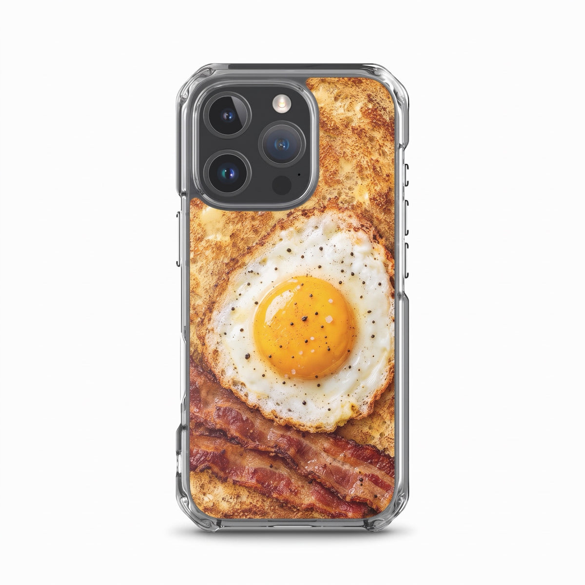 crafic-mock Egg Toast iPhone Case