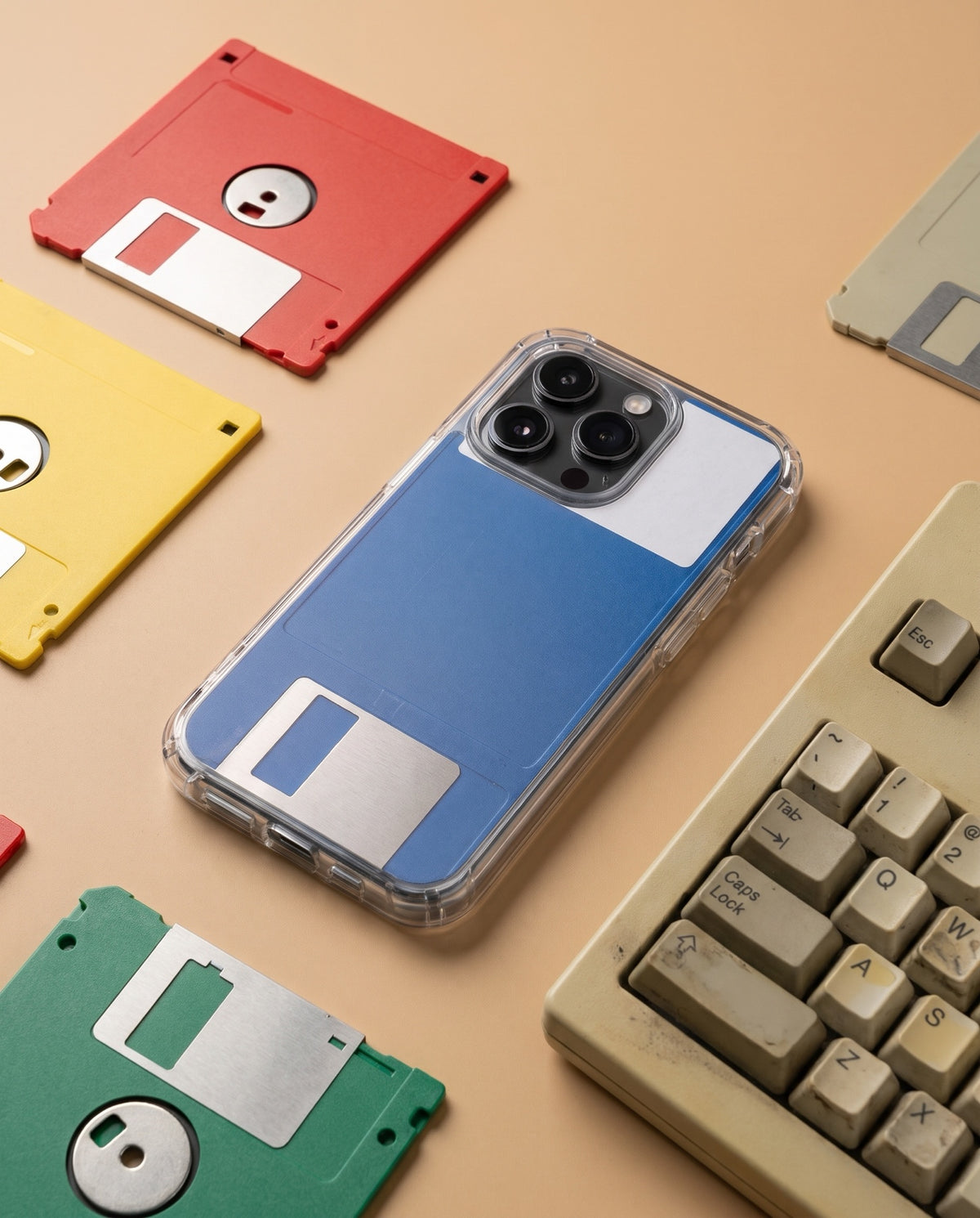 crafic-studio Floppy Disk iPhone Case
