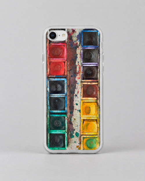 Oil Paint Set iPhone Case