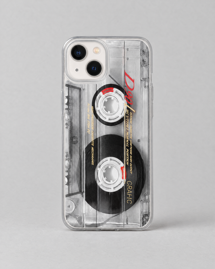Retro Cassette Tape iPhone Case