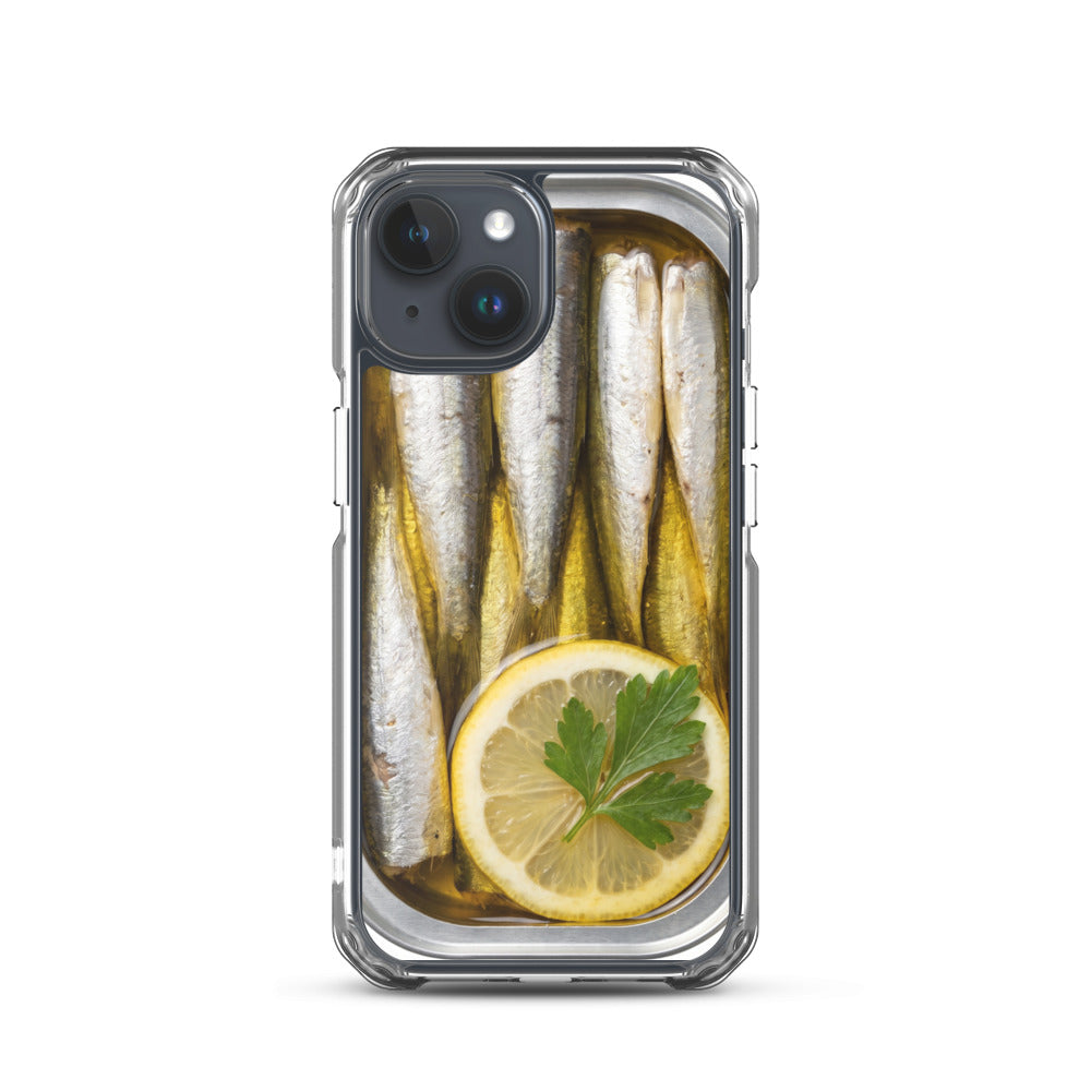 Sardine Tin MagSafe iPhone Case — MagSafe Clear — iphone 15