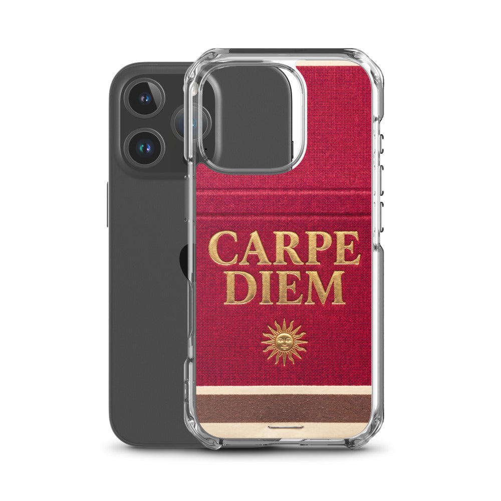 Carpe Diem iPhone Case — iphone 16 pro case with phone