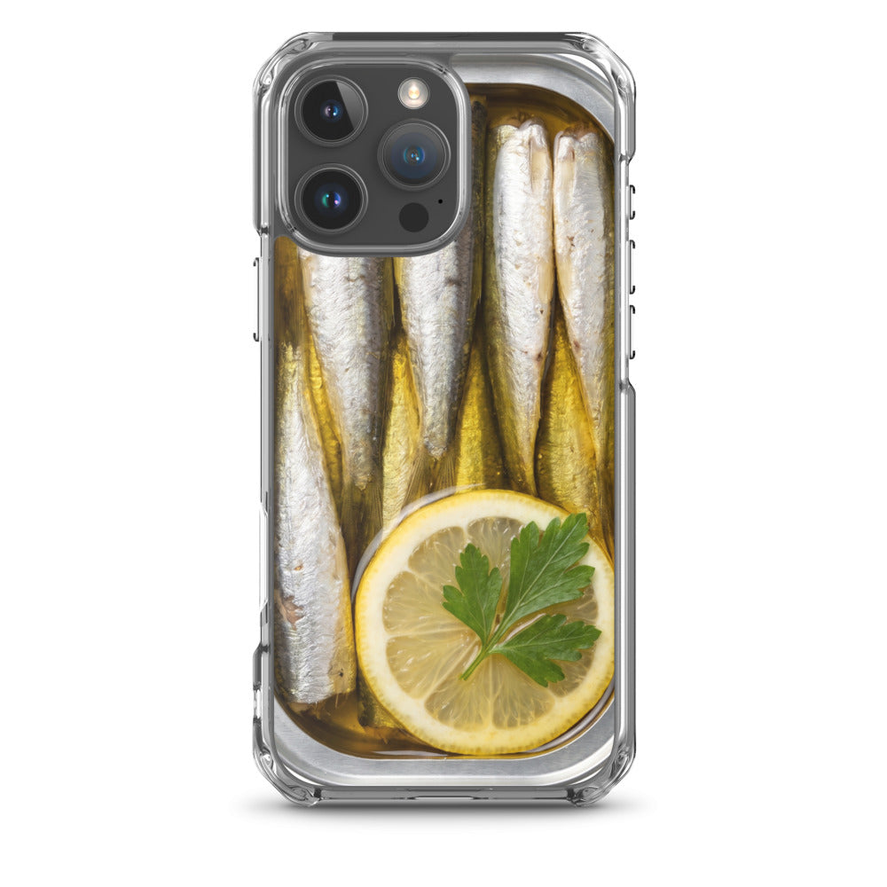Sardine Tin MagSafe iPhone Case — MagSafe Clear — iphone 16 pro max