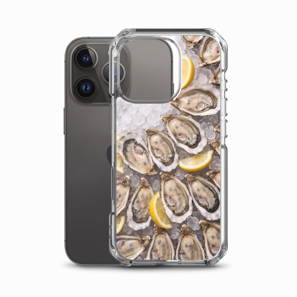crafic-mock Oysters on Ice iPhone Case