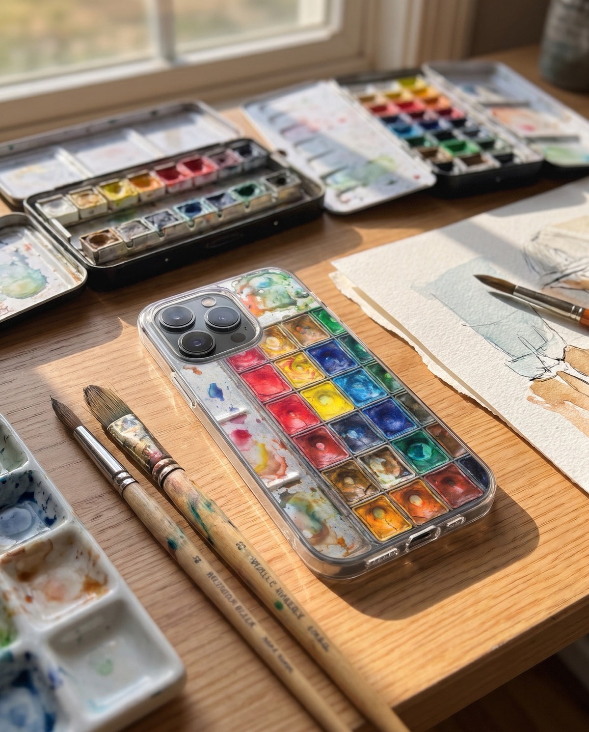 crafic-life Paint Box iPhone Case