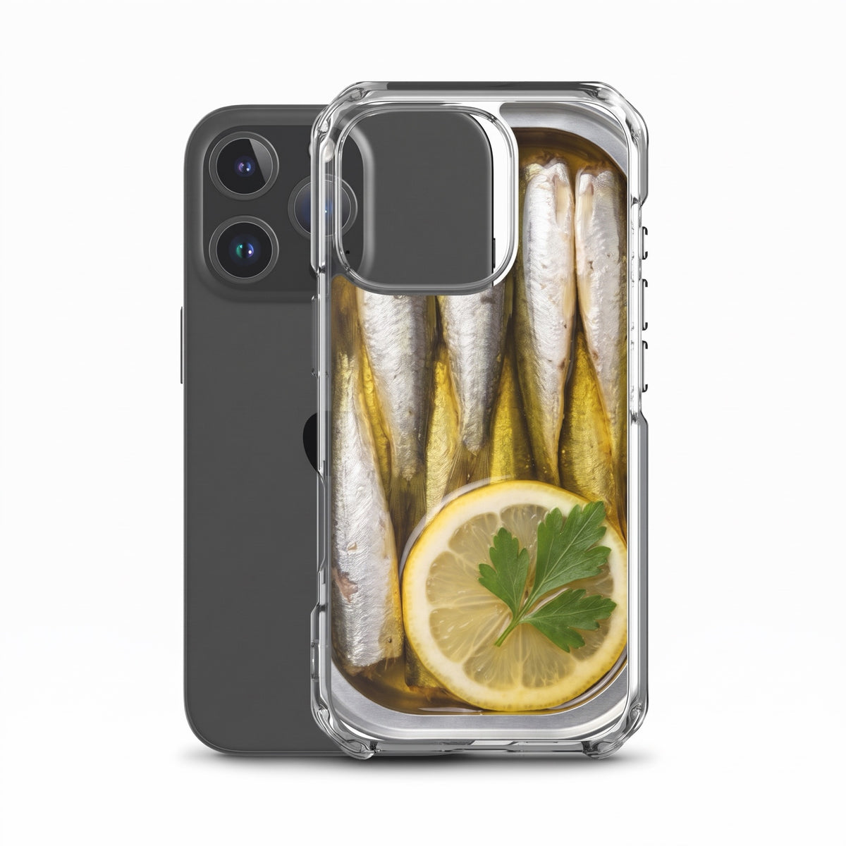 crafic-mock Sardine Tin iPhone Case