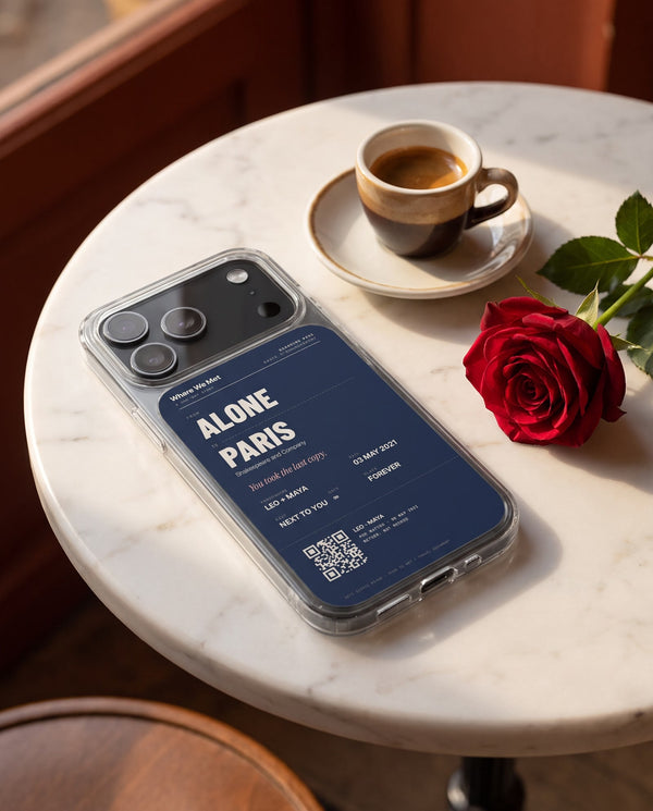 Where We Met phone case