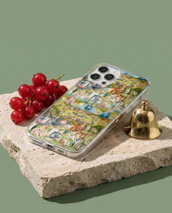 The Garden of Earthly Delights phone case
