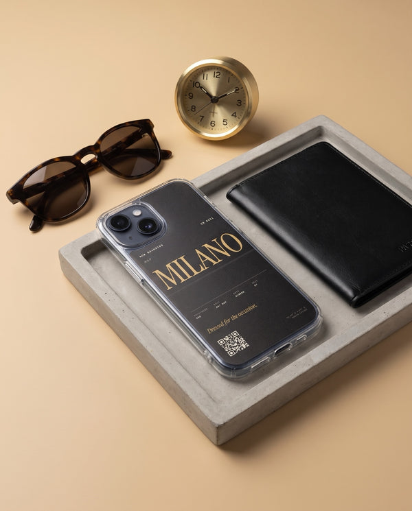 Milano Boarding Pass phone case