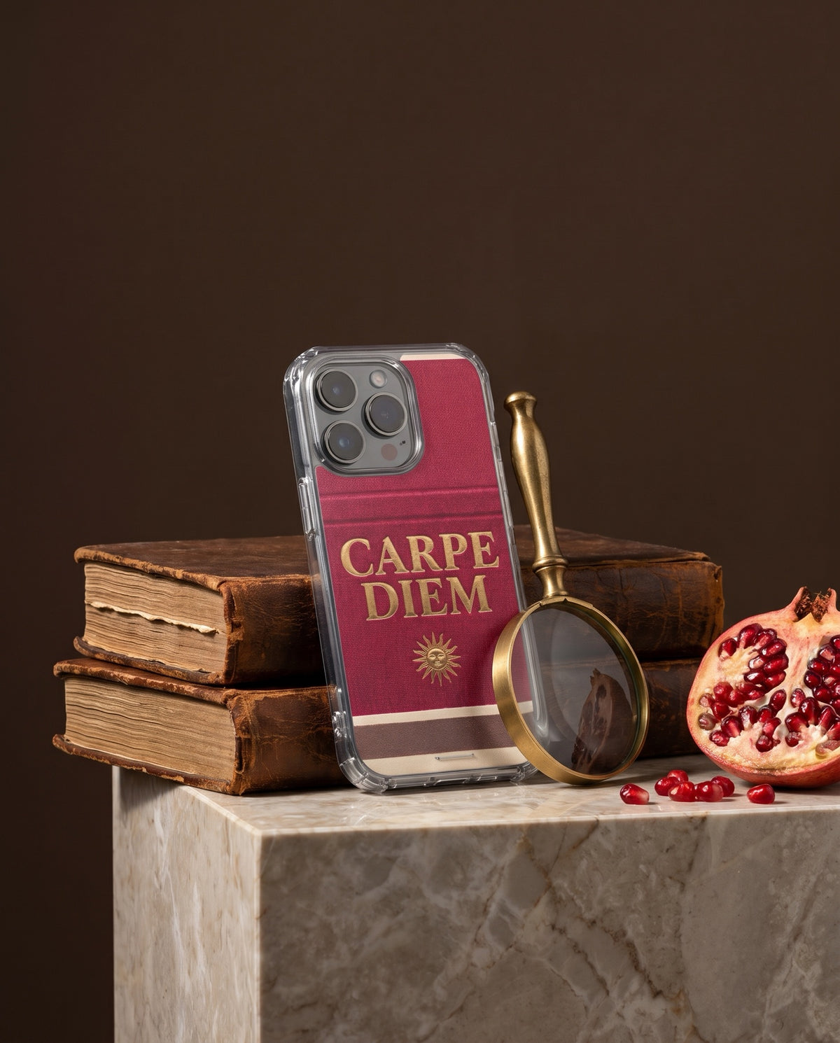 crafic-studio Carpe Diem iPhone Case
