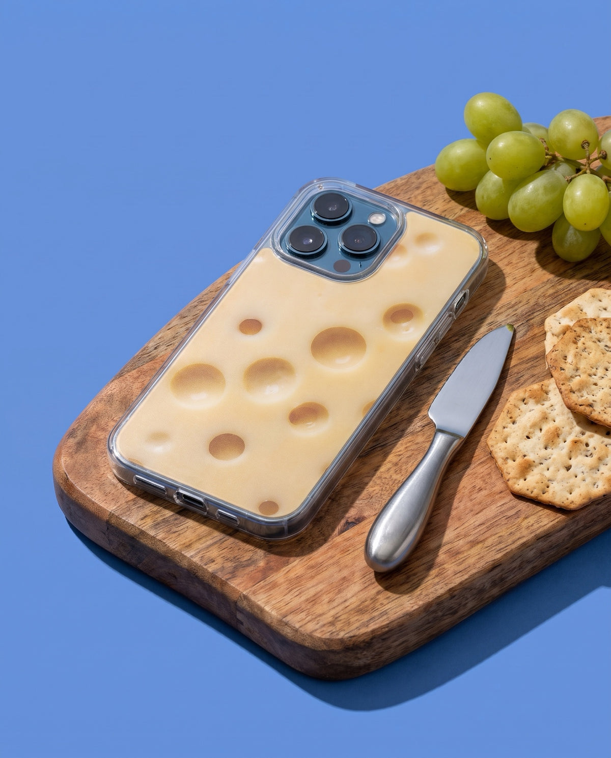 crafic-studio Swiss Cheese iPhone Case