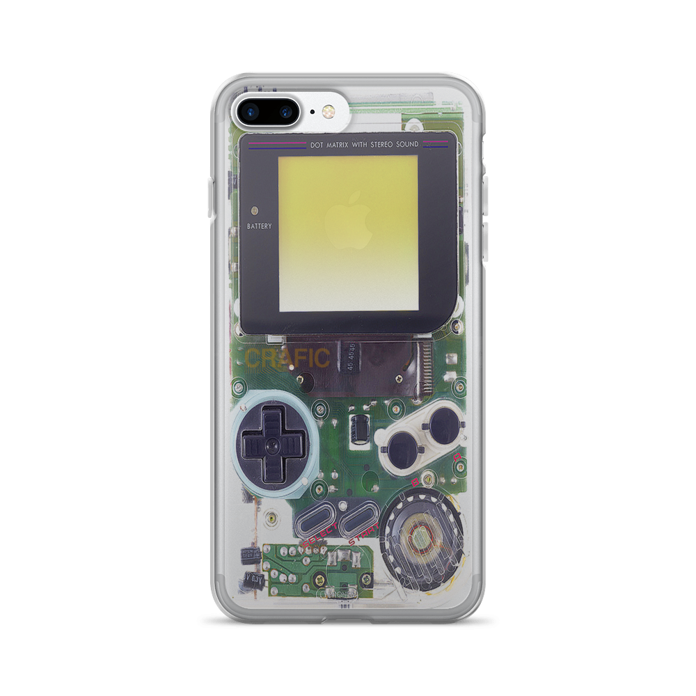 Game Over Clear iPhone 7/7 Plus Case-IPHONE 7 PLUS CASE-CRAFIC