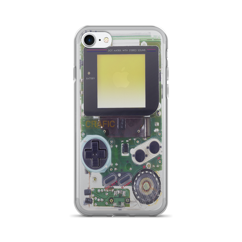 Game Over Clear iPhone 7/7 Plus Case-IPHONE 7 PLUS CASE-CRAFIC