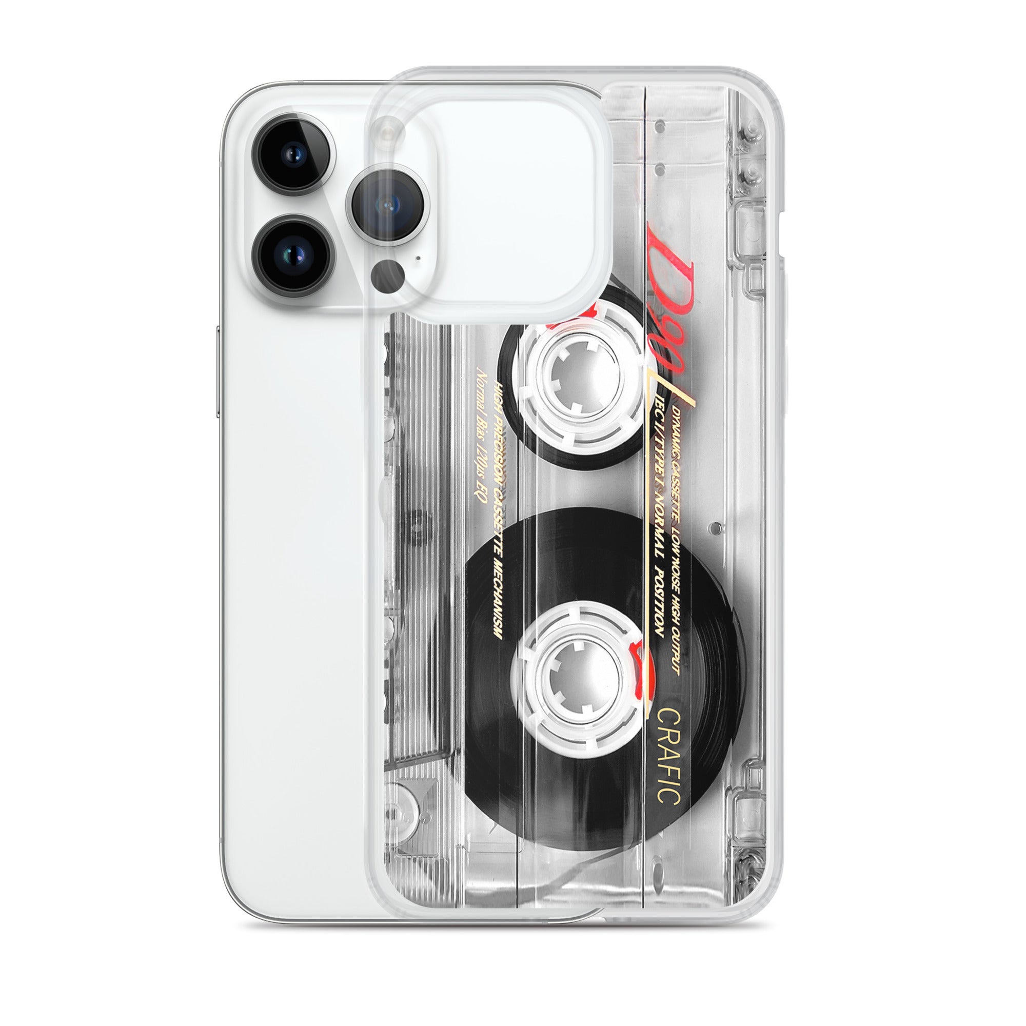 RETRO CASSETTE TAPE C-90 CR iPhone 13 Case Cover